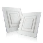 Stropní kazety – Antik – stříbrný potisk (50 x 50 x 2 cm) | www.strakastavoplast.cz